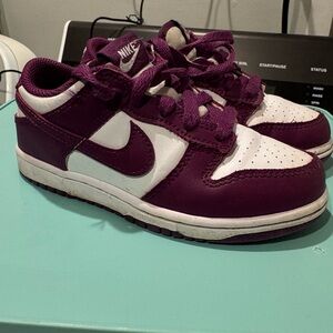 Purple Nike Dunks